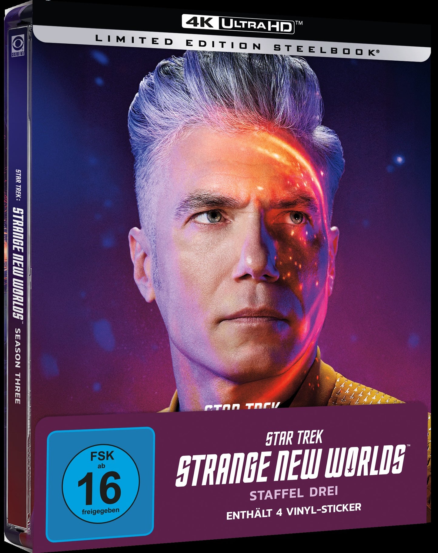 Star Trek - Strange New Worlds - Staffel 3 4K UHD Lim. SteelBook BluRay