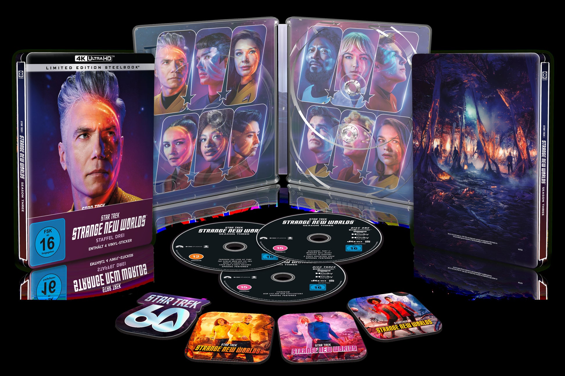 Star Trek - Strange New Worlds - Staffel 3 4K UHD Lim. SteelBook BluRay