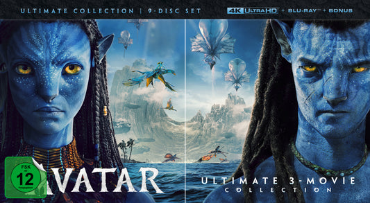 Avatar Ultimate 3-Movie-Collection [4K UHD + Blu-ray + Bonus]