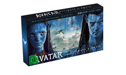 Avatar Ultimate 3-Movie-Collection [4K UHD + Blu-ray + Bonus]