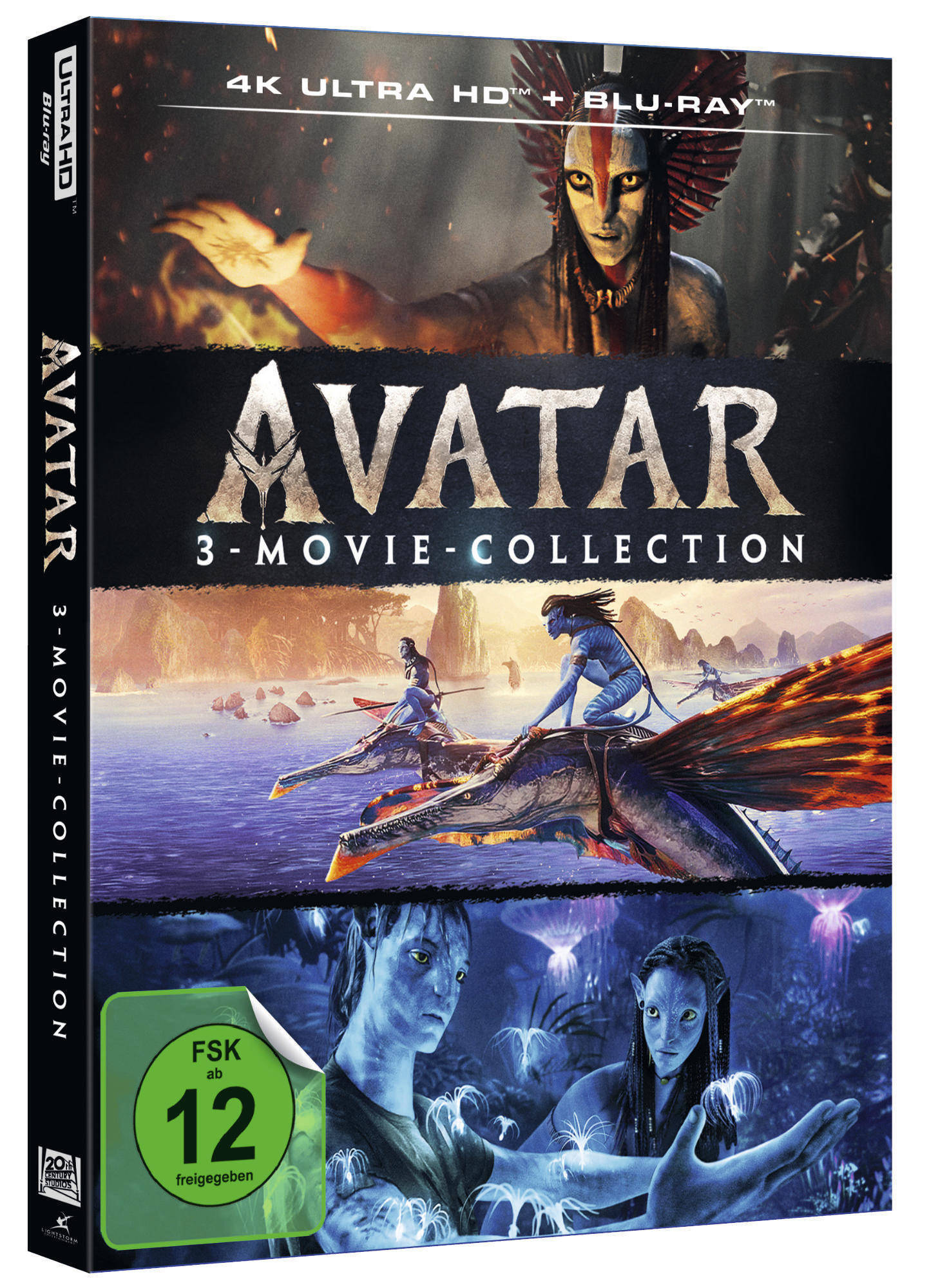 Avatar 3-Movie-Collection 4K UHD + Blu-ray BluRay