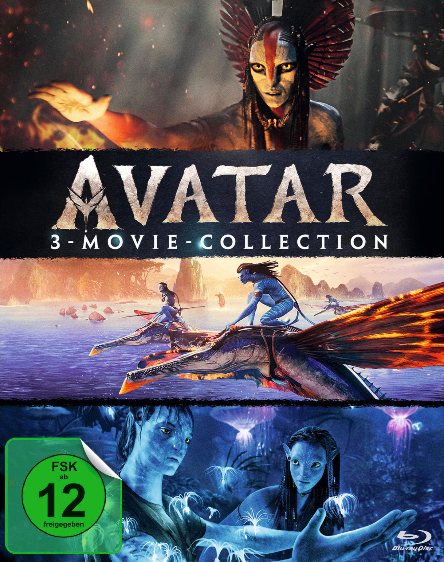 Avatar 3-Movie-Collection Blu-ray BluRay
