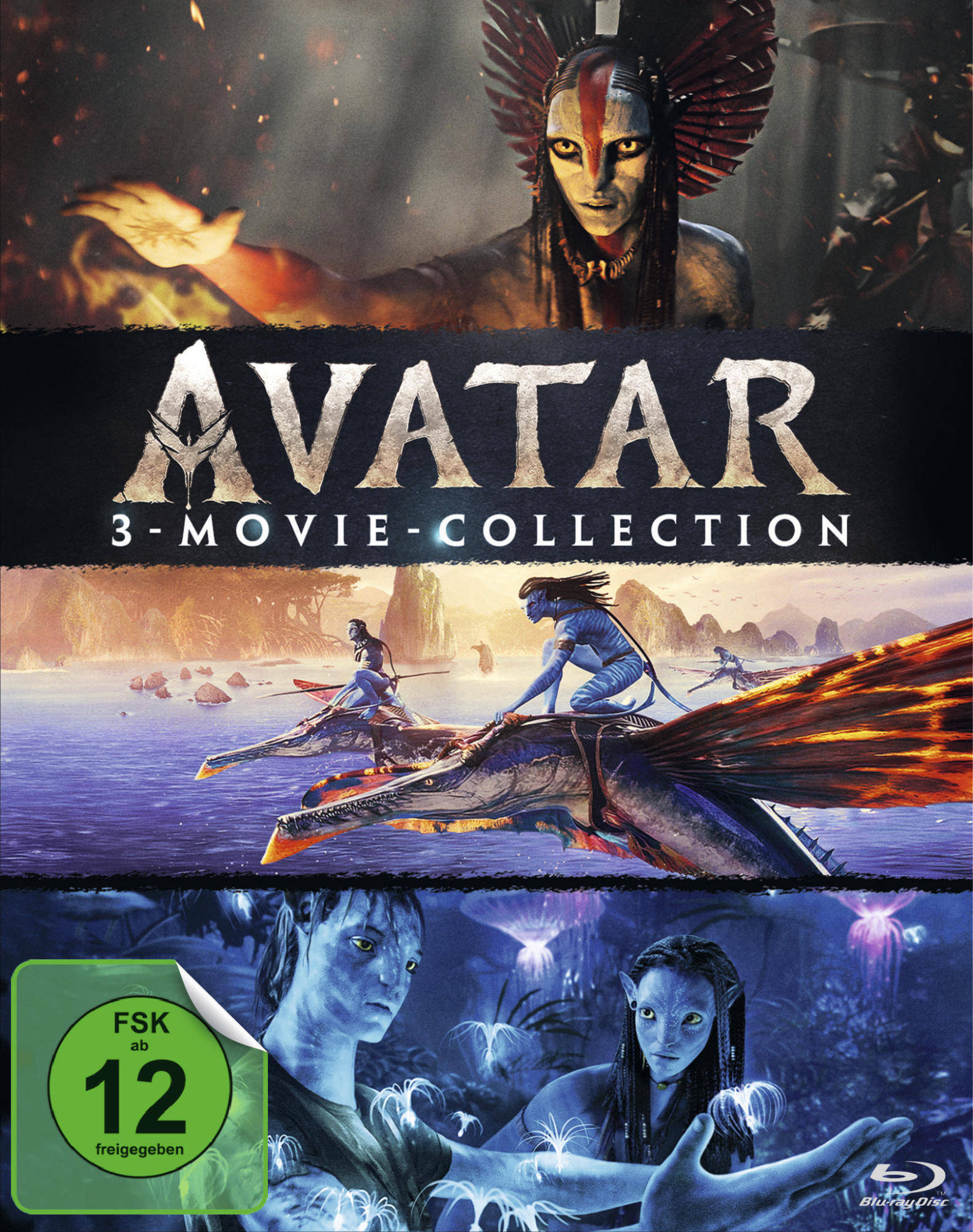 Avatar 3-Movie-Collection Blu-ray BluRay