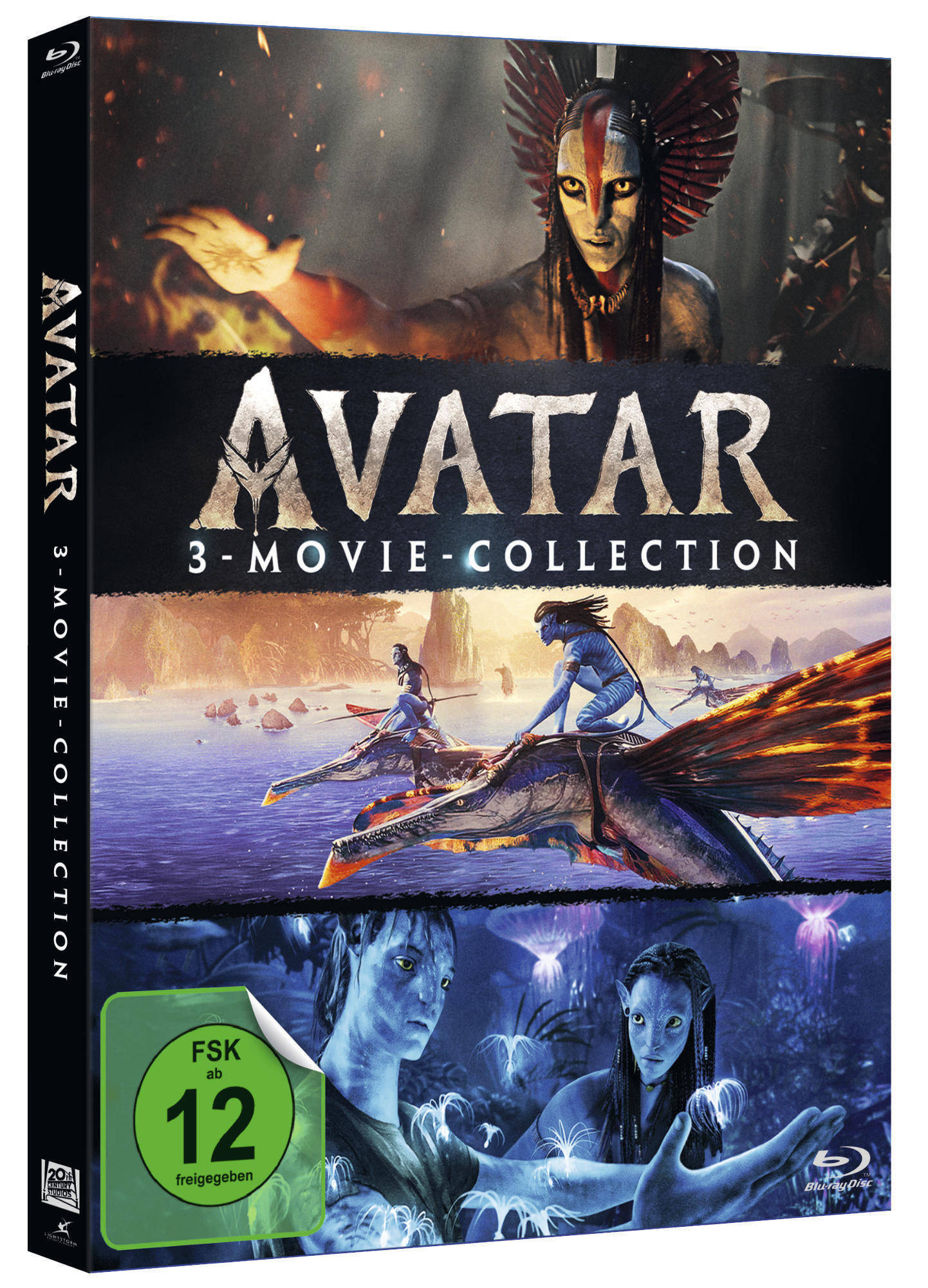 Avatar 3-Movie-Collection Blu-ray BluRay