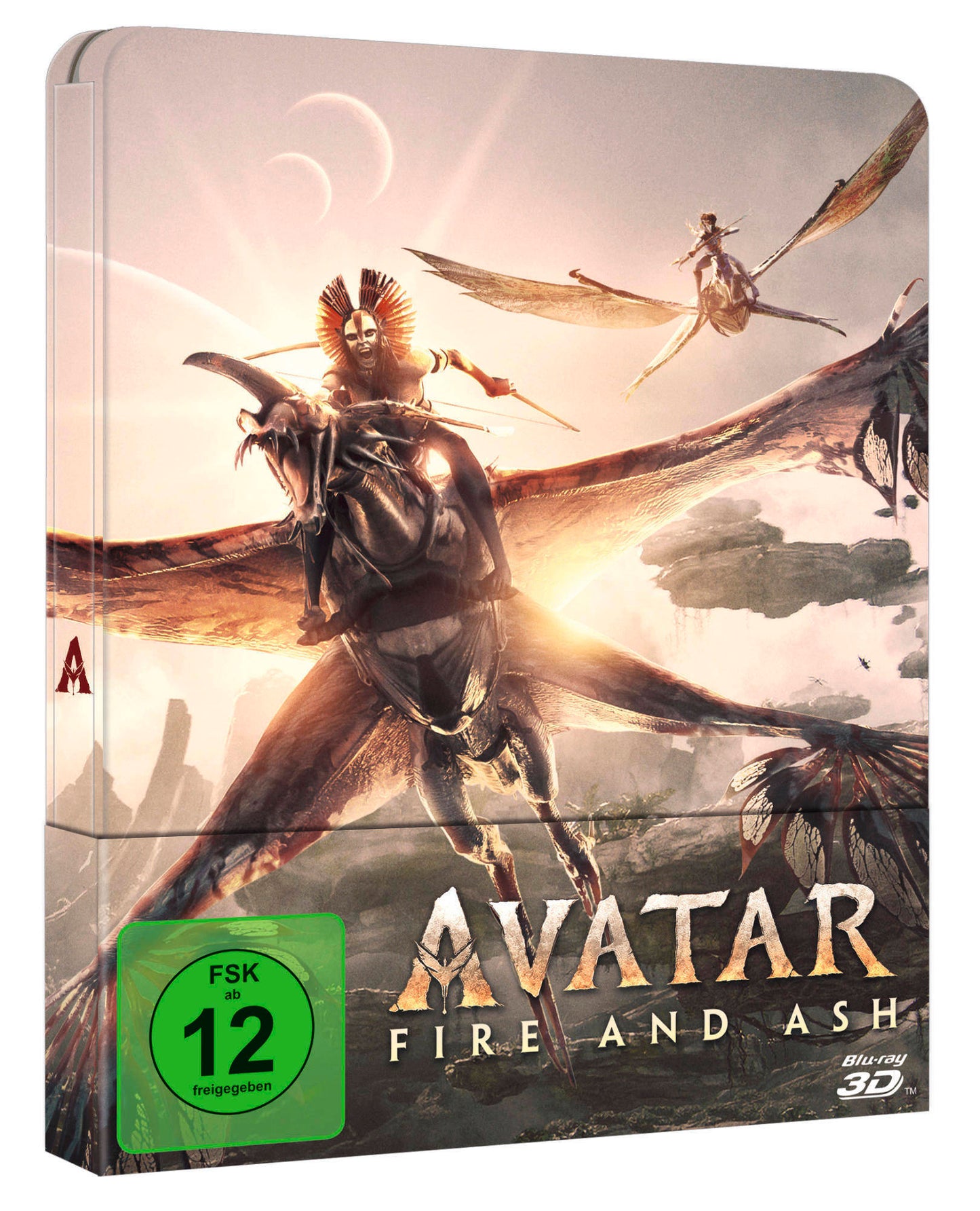 Avatar: Fire and Ash - Lim. Steelbook 3D Blu-ray + 2D Blu-ray + Bonus-Blu-ray BluRay