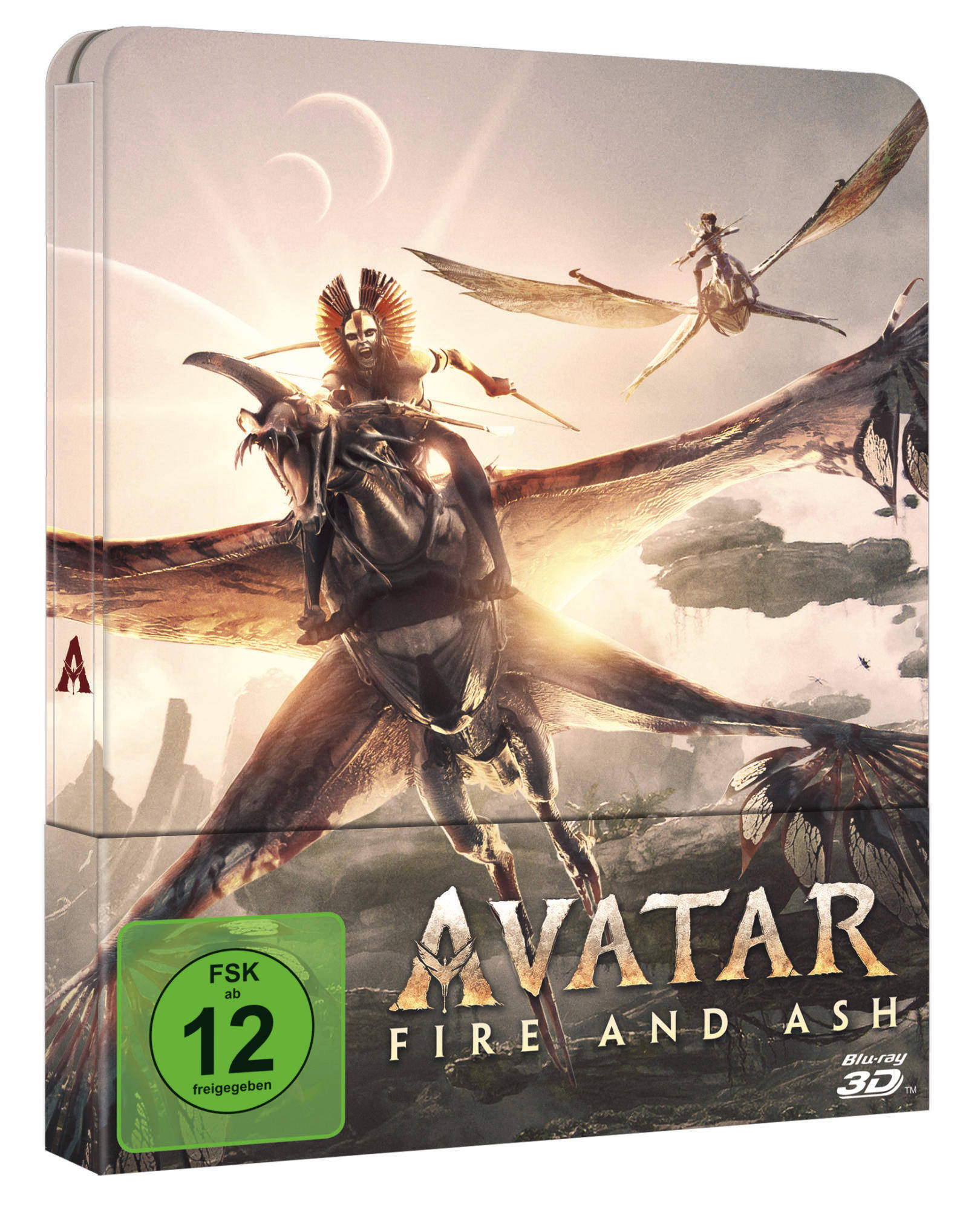 Avatar: Fire and Ash - Lim. Steelbook 3D Blu-ray + 2D Blu-ray + Bonus-Blu-ray BluRay