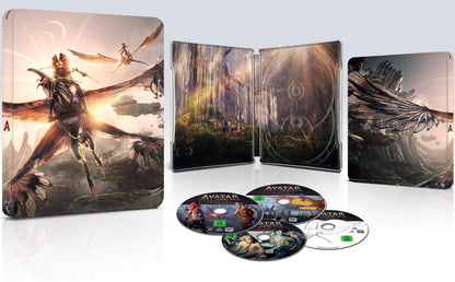 Avatar: Fire and Ash - Lim. Steelbook 3D Blu-ray + 2D Blu-ray + Bonus-Blu-ray BluRay