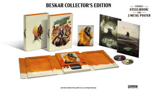 Star Wars: The Mandalorian and Grogu 4K UHD + Blu-ray (Lim. Beskar Collector's Edition)