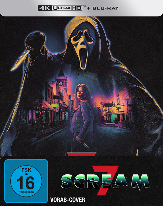 Scream 7 4K UHD + Blu-ray Lim. Steelbook BluRay