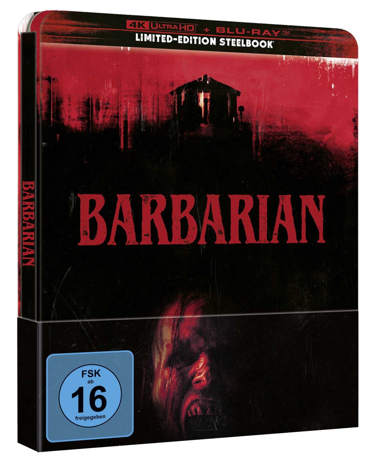 Barbarian 4K UHD + Blu-ray Lim. Steelbook