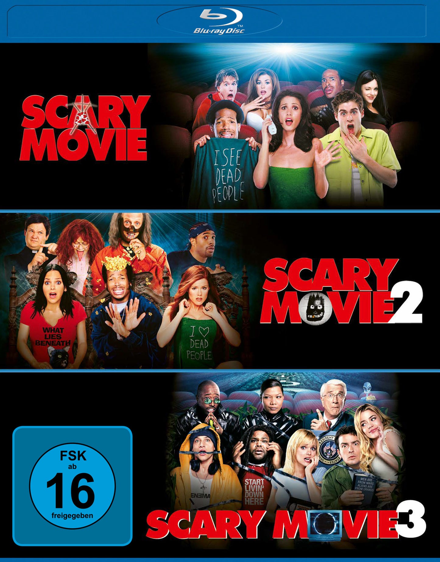 Scary Movie 1-3 Collection Blu-ray