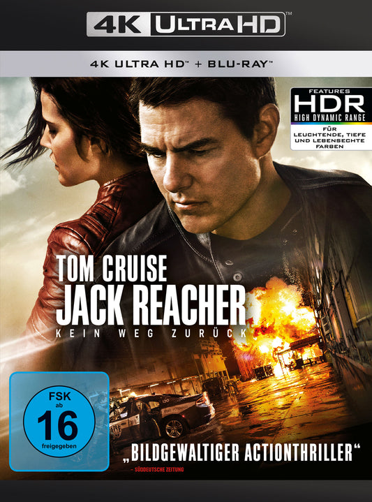 Jack Reacher: Kein Weg zurück 4K UHD + Blu-ray 4K UHD