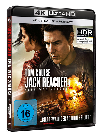 Jack Reacher: Kein Weg zurück 4K UHD + Blu-ray