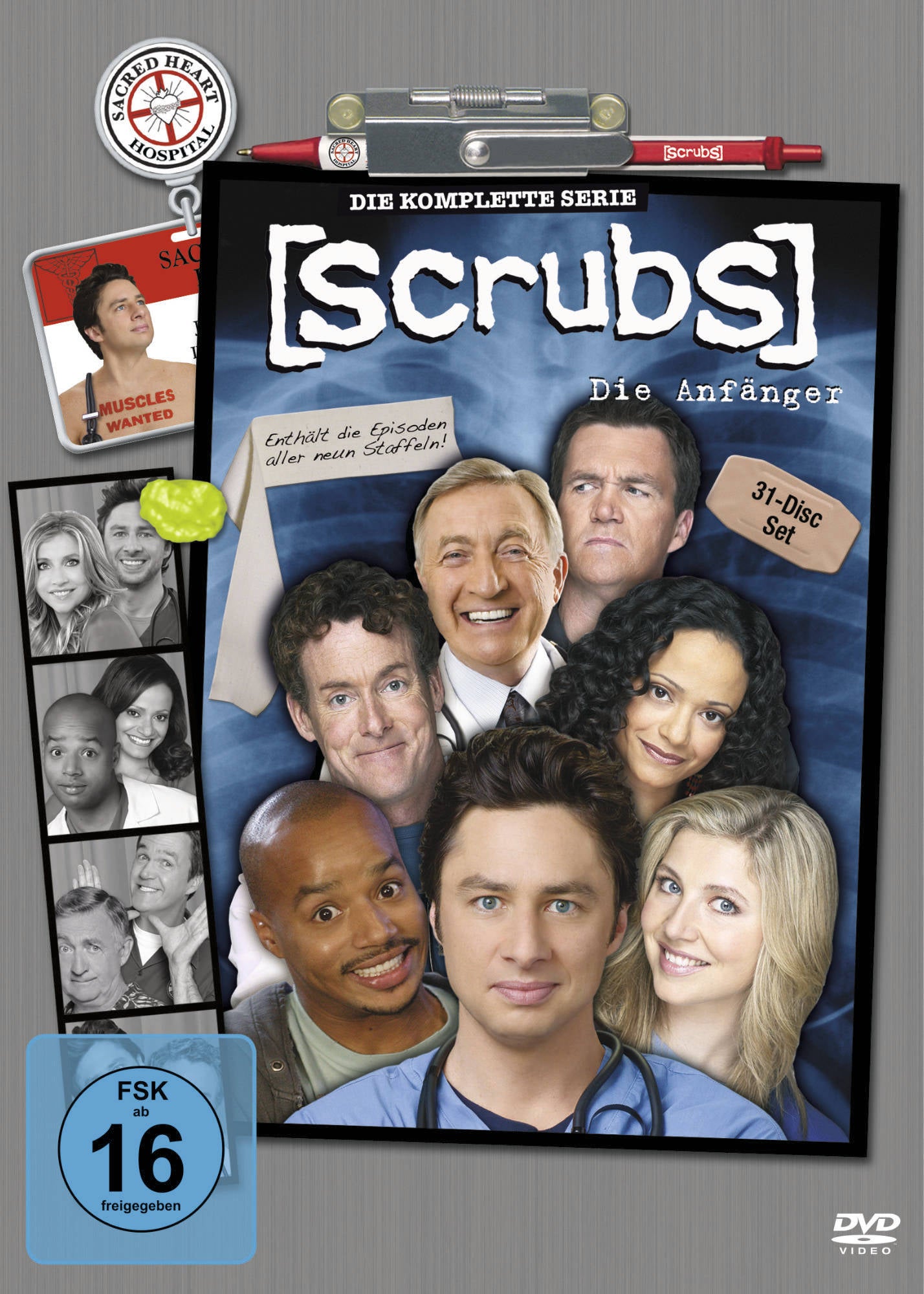 Scrubs - Staffel 1-9 (Komplettbox)