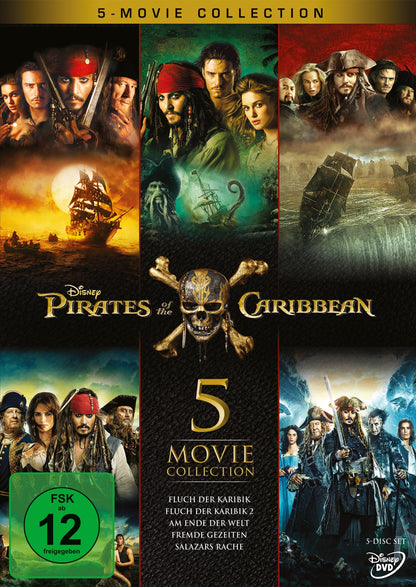 Pirates of the Caribbean 1-5