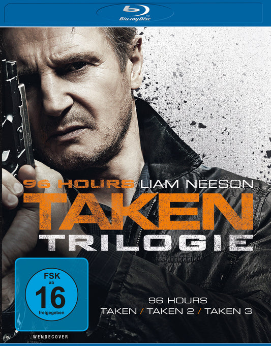 96 Hours - Taken 1-3 Blu-ray-Box