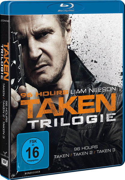 96 Hours - Taken 1-3 Blu-ray-Box