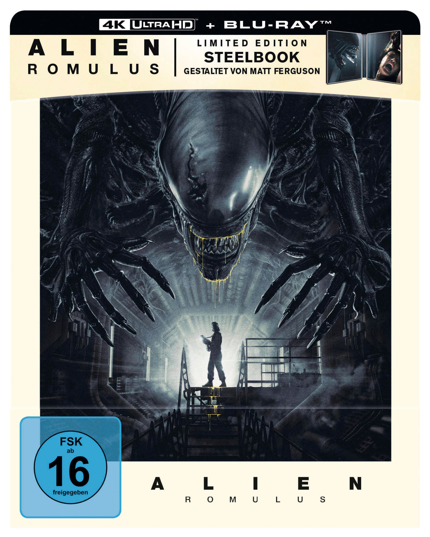 Alien: Romulus – 4K UHD + Blu-ray Lim. Steelbook 2026 BluRay
