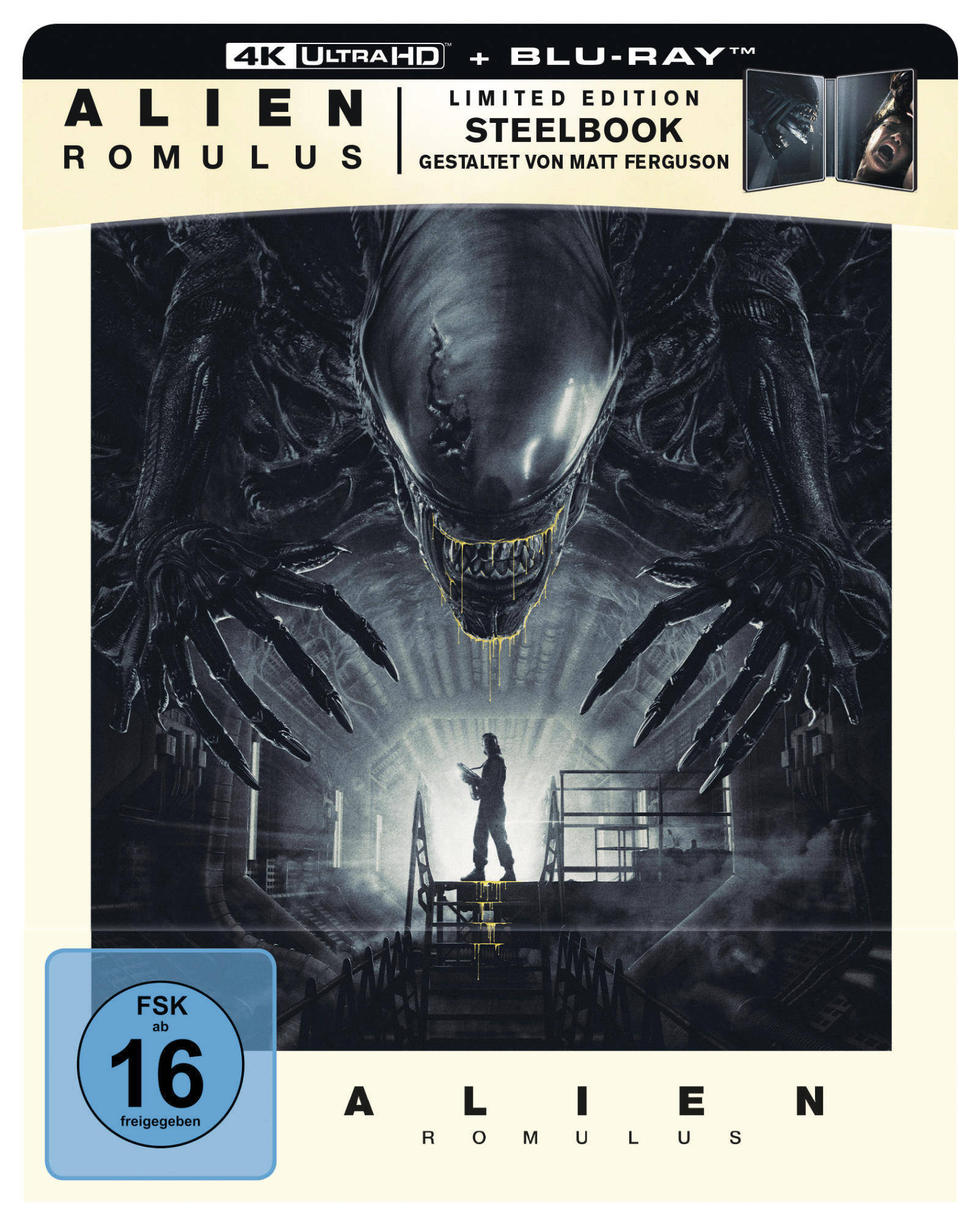 Alien: Romulus – 4K UHD + Blu-ray Lim. Steelbook 2026 BluRay