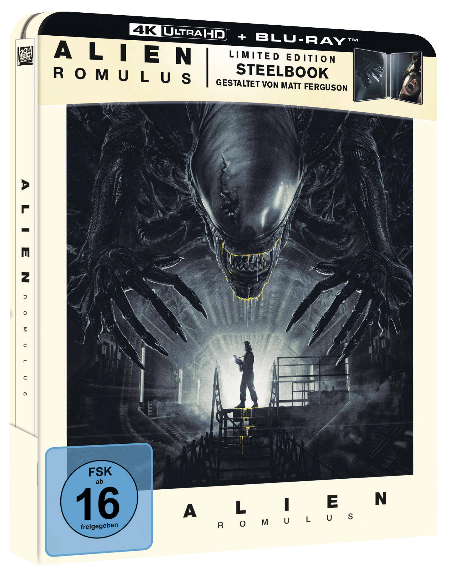 Alien: Romulus – 4K UHD + Blu-ray Lim. Steelbook 2026 BluRay