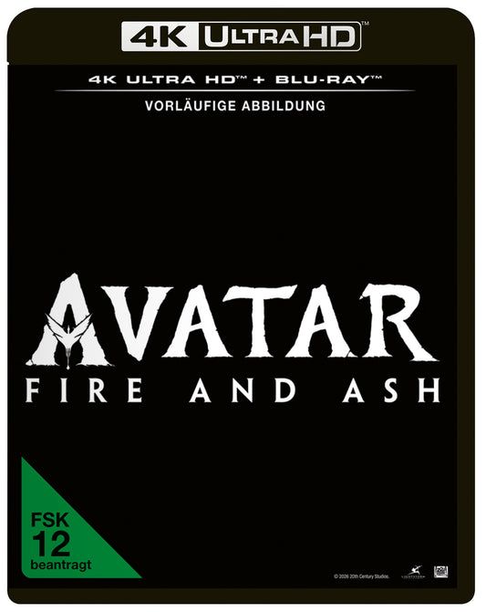Avatar: Fire and Ash [4K UHD + Blu-ray + Bonus-Blu-ray] BluRay