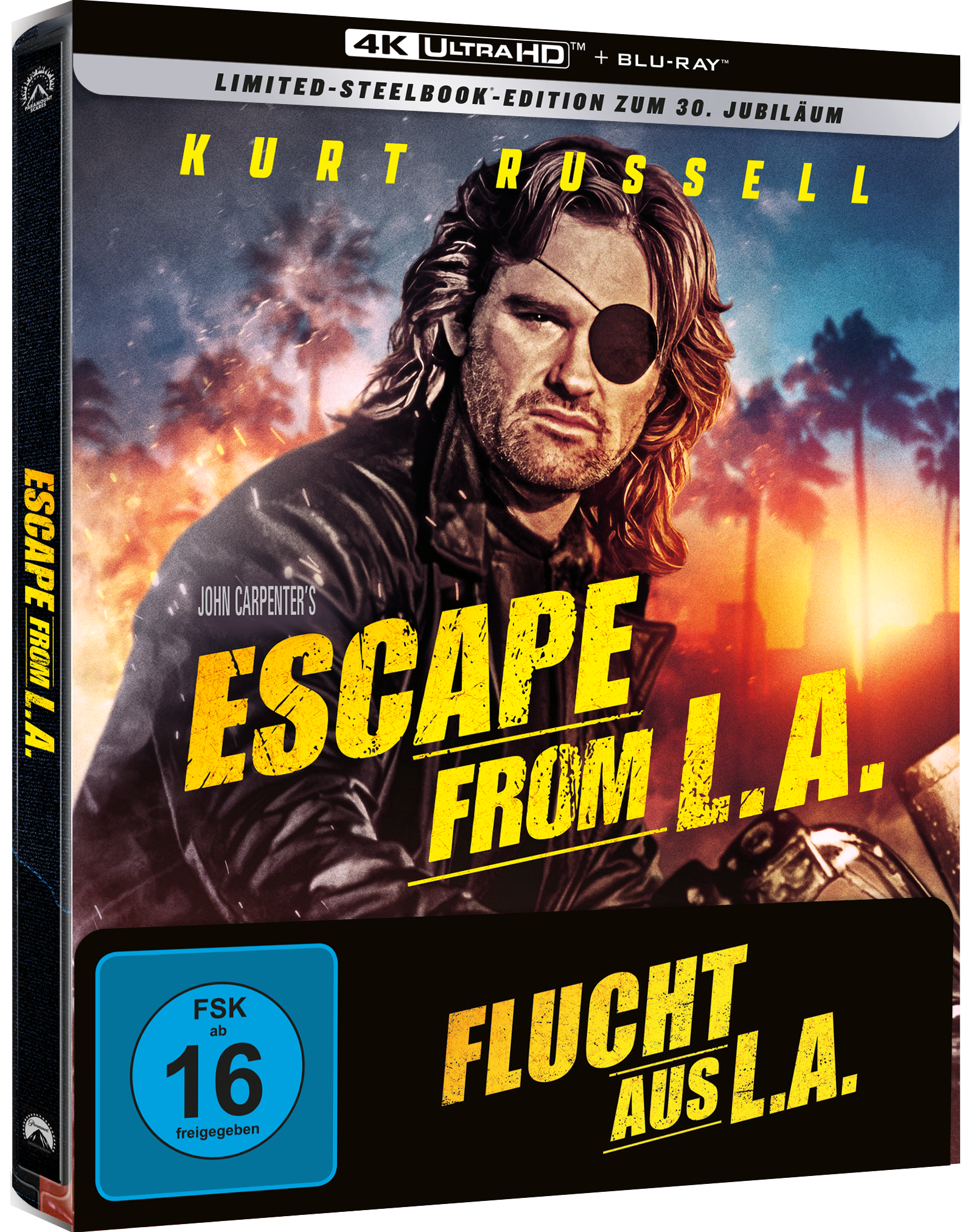 Flucht aus L.A. Lim. Steelbook (4K Ultra-HD) (+ Blu-ray) BluRay
