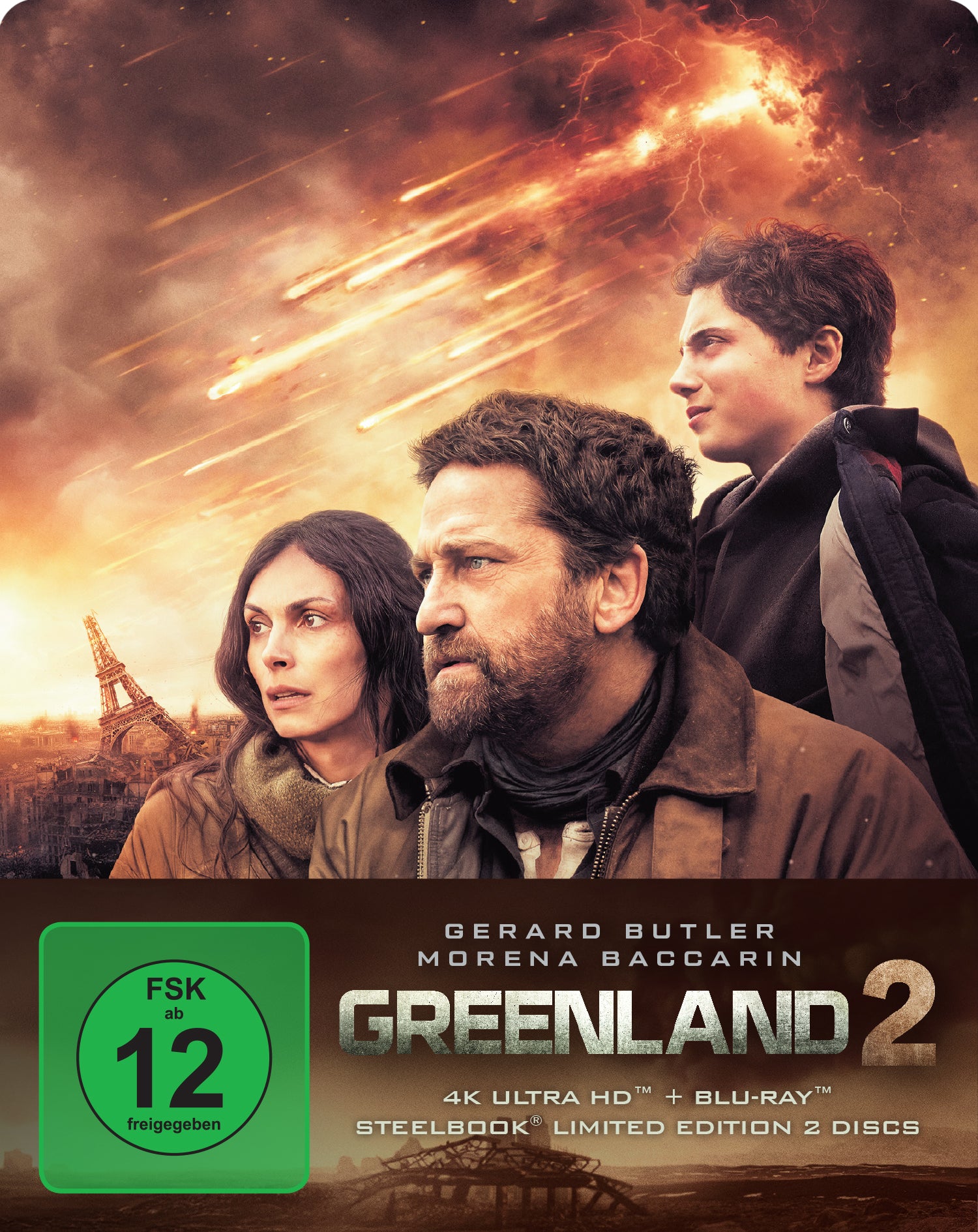 Greenland 2 4K Ultra HD + Blu-ray Lim. Steelbook 4K UHD