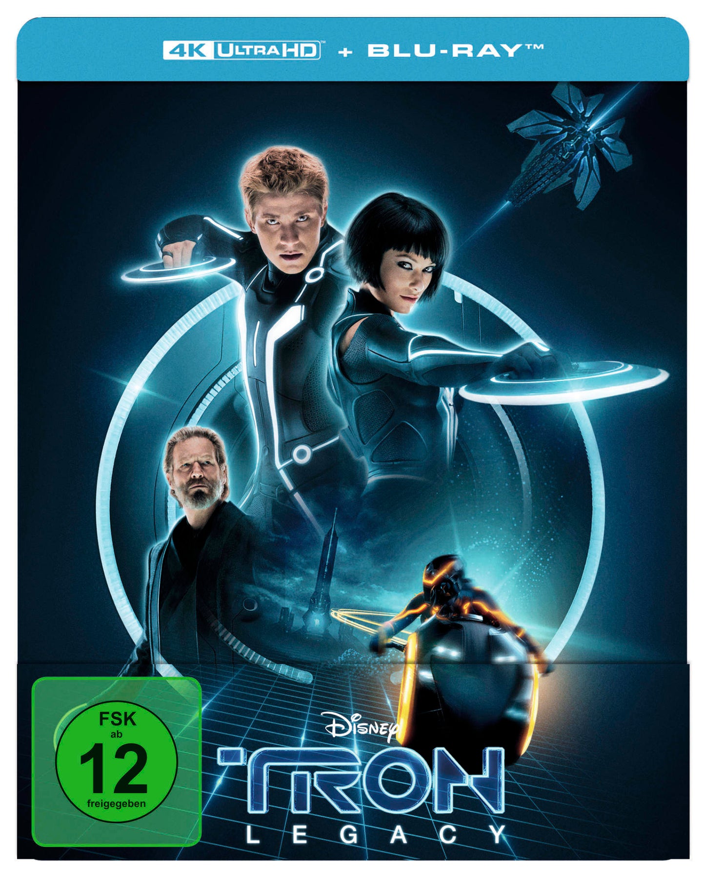 Tron: Legacy 4K UHD + Blu-ray (Lim. Steelbook)