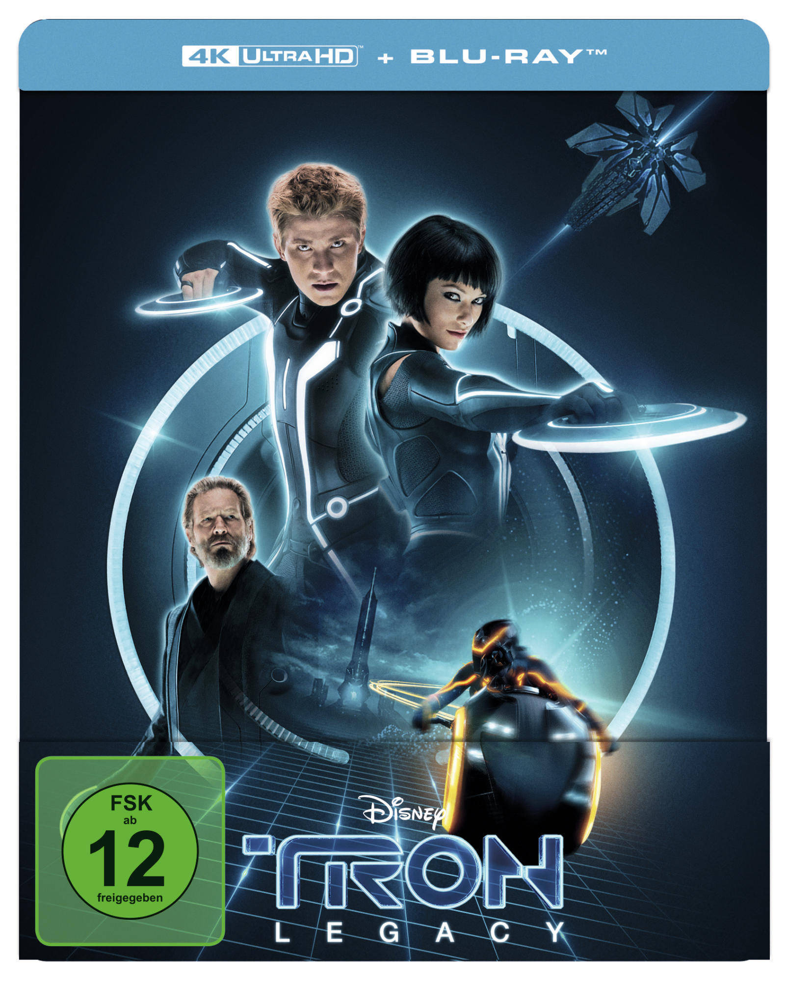 Tron: Legacy 4K UHD + Blu-ray (Lim. Steelbook)