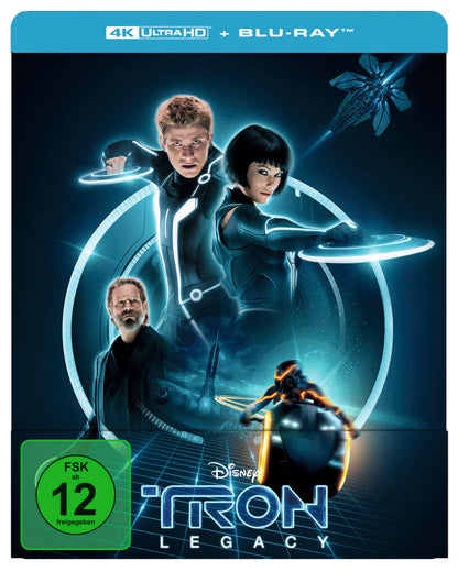Tron: Legacy 4K UHD + Blu-ray (Lim. Steelbook)