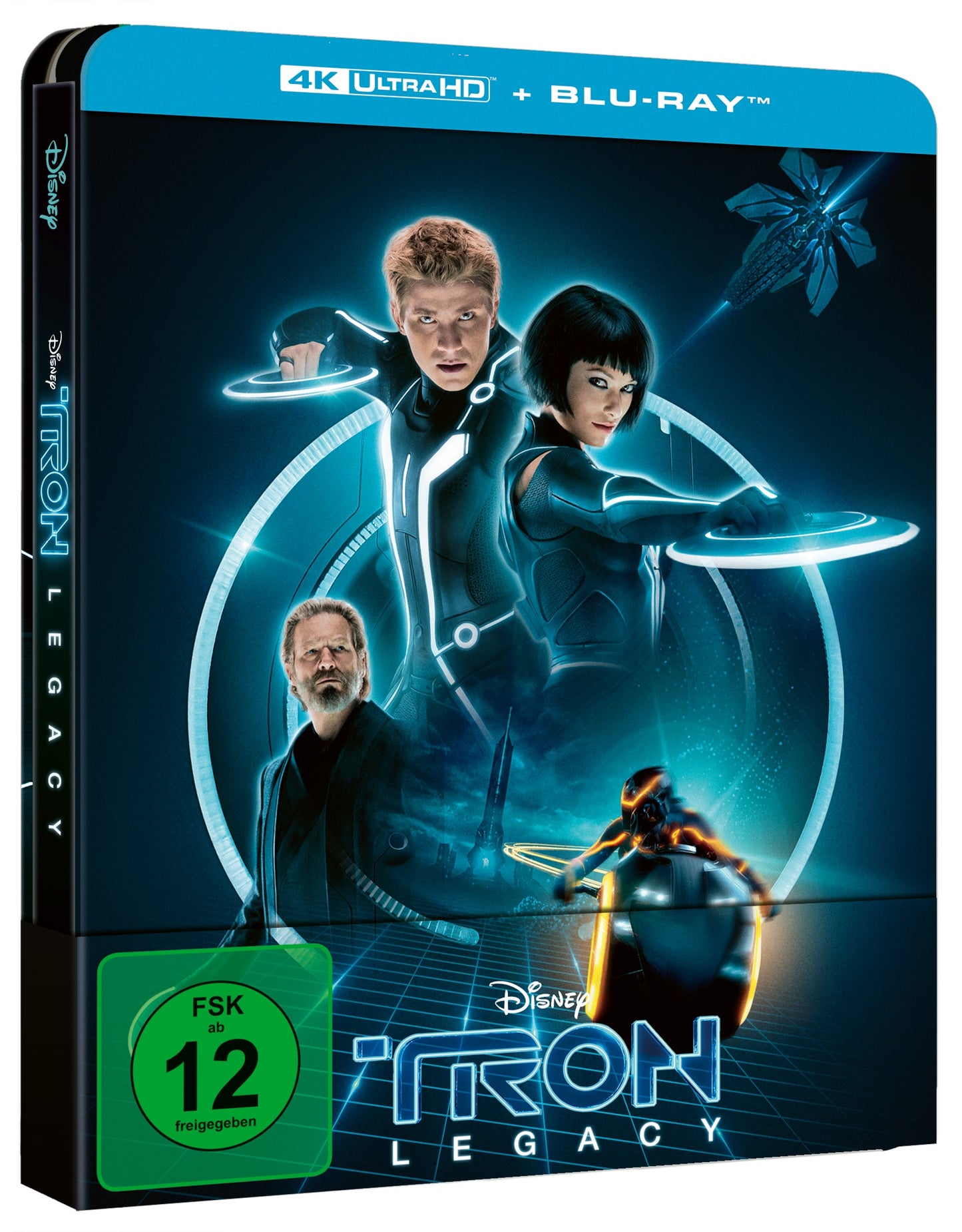 Tron: Legacy 4K UHD + Blu-ray (Lim. Steelbook)