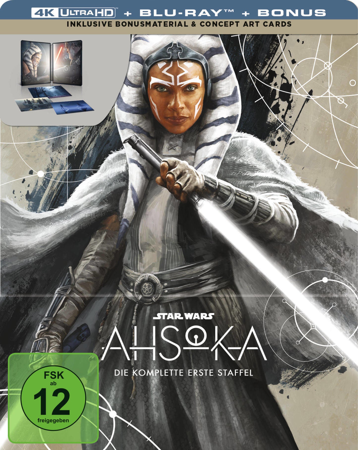 Ahsoka - Staffel 1 4K UHD + Blu-ray (Lim. Steelbook)