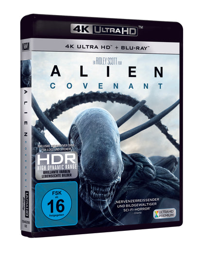 Alien: Covenant 4K UHD + Blu-ray