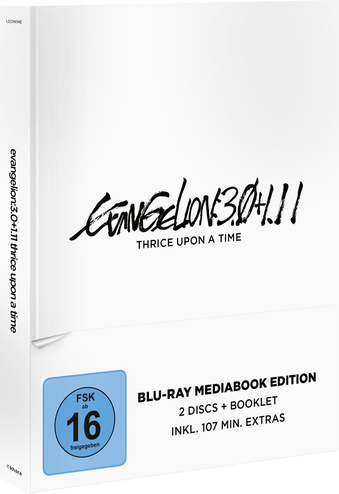 Evangelion: 3.0+1.11 Thrice Upon a Time Blu-ray (Mediabook SE)