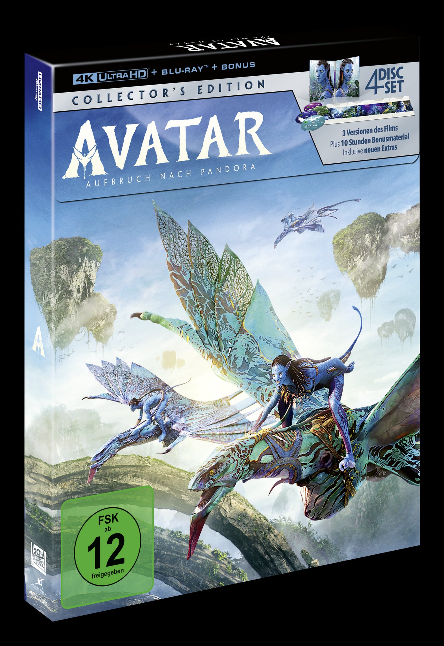 Avatar Coll. Ed. 4K UHD + Blu-ray (Dolby Vision) (Lim. Digipack)