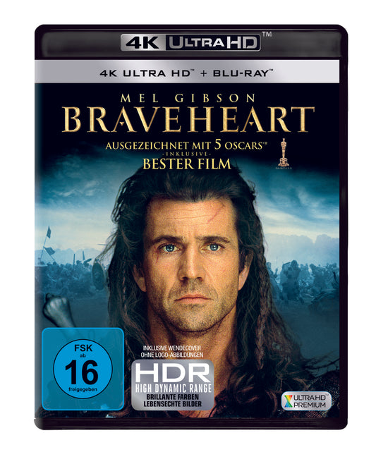 Braveheart 4K UHD + Blu-ray