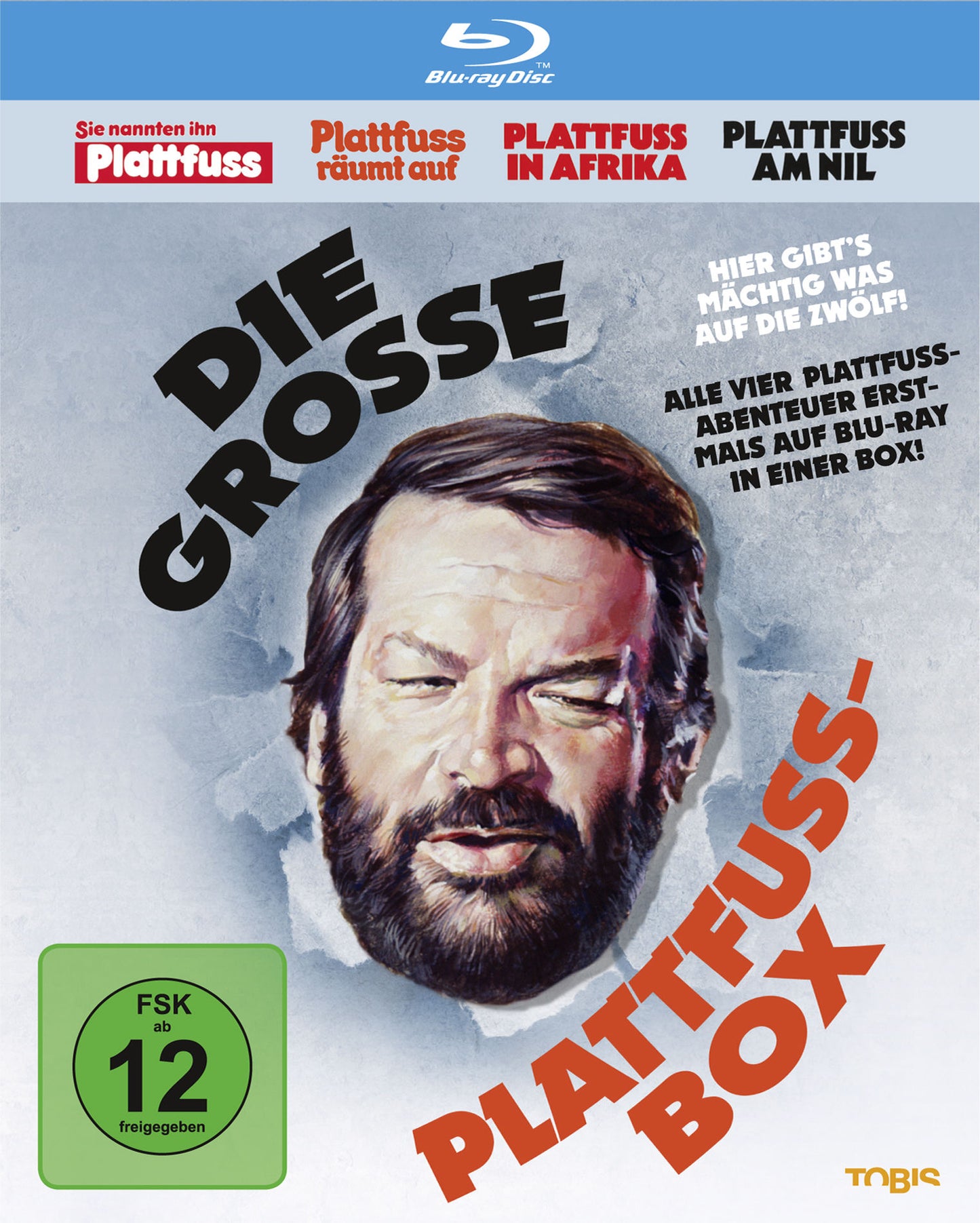 Bud Spencer - Die Plattfuß-Box Blu-ray