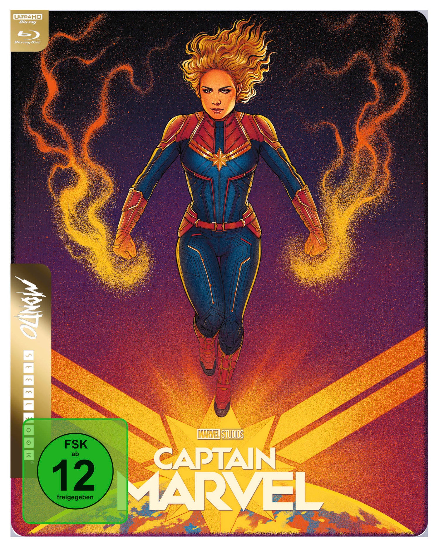 Captain Marvel 4K UHD + Blu-ray Mondo Edition (Steelbook) 4K UHD