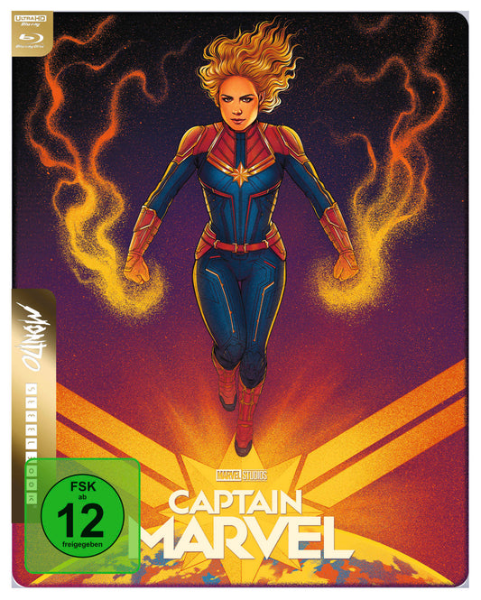 Captain Marvel 4K UHD + Blu-ray Mondo Edition (Steelbook)