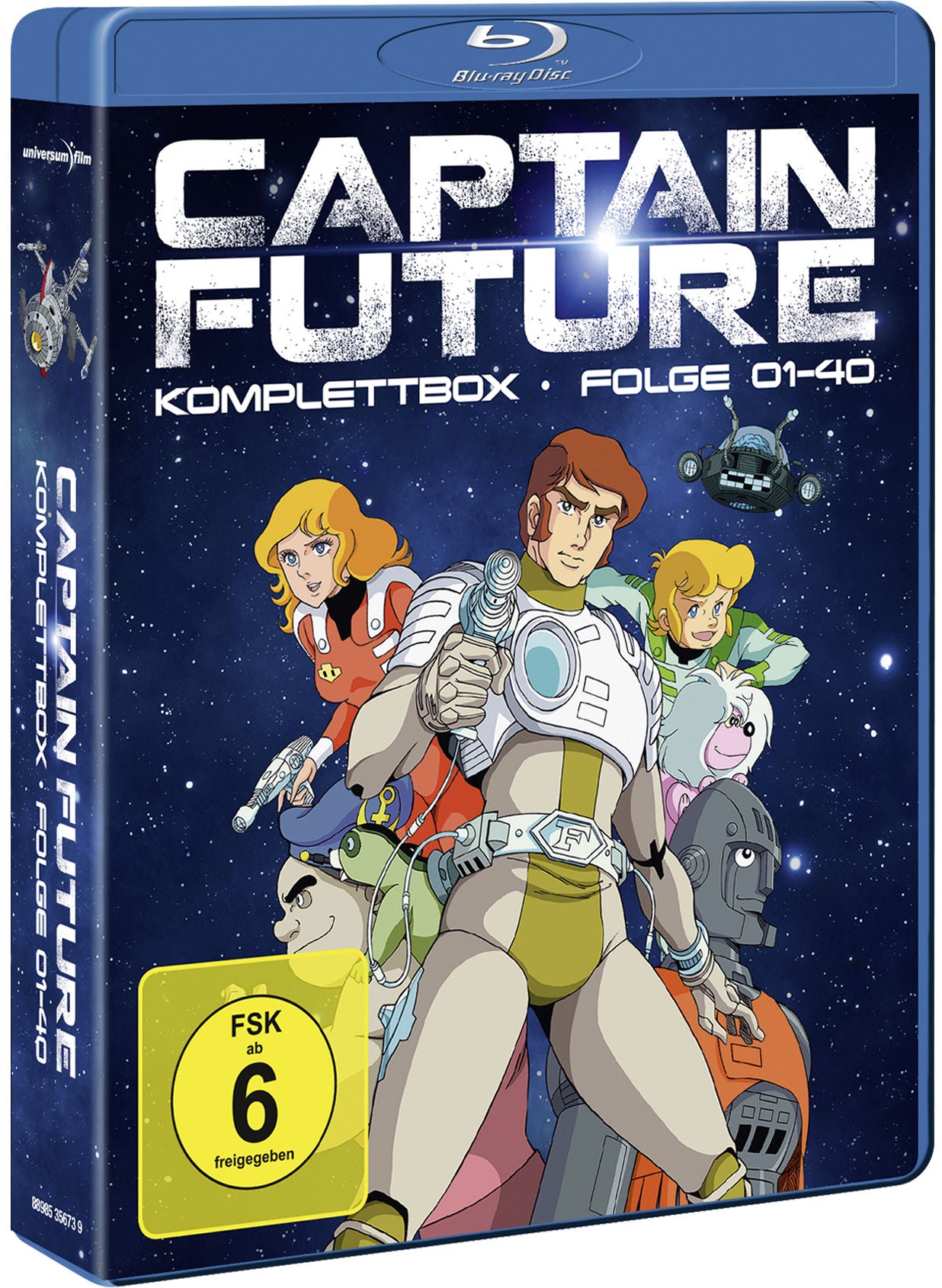 Captain Future Komplettbox Blu-ray