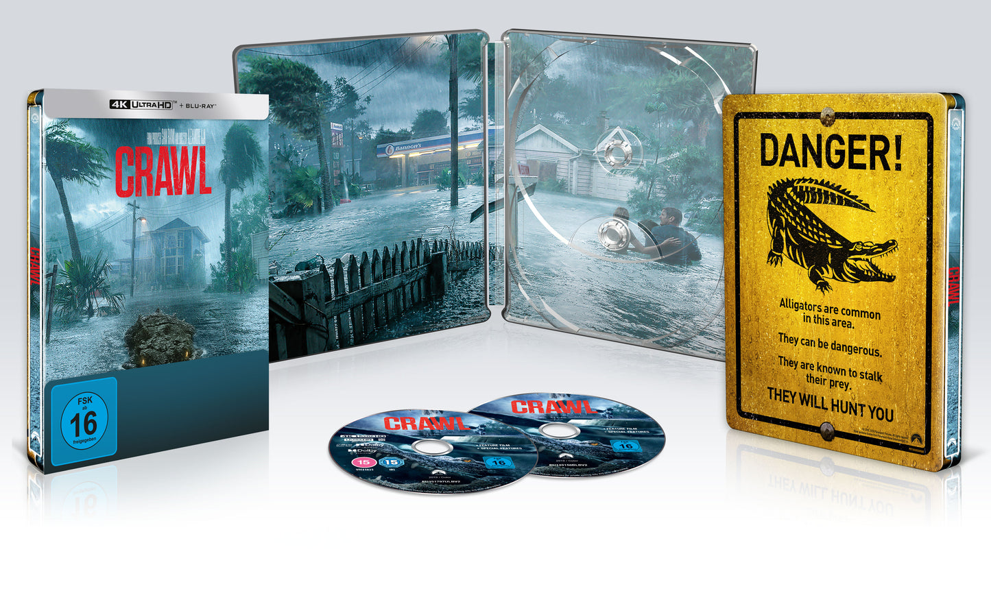 Crawl 4K UHD + Blu-ray Lim. Steelbook