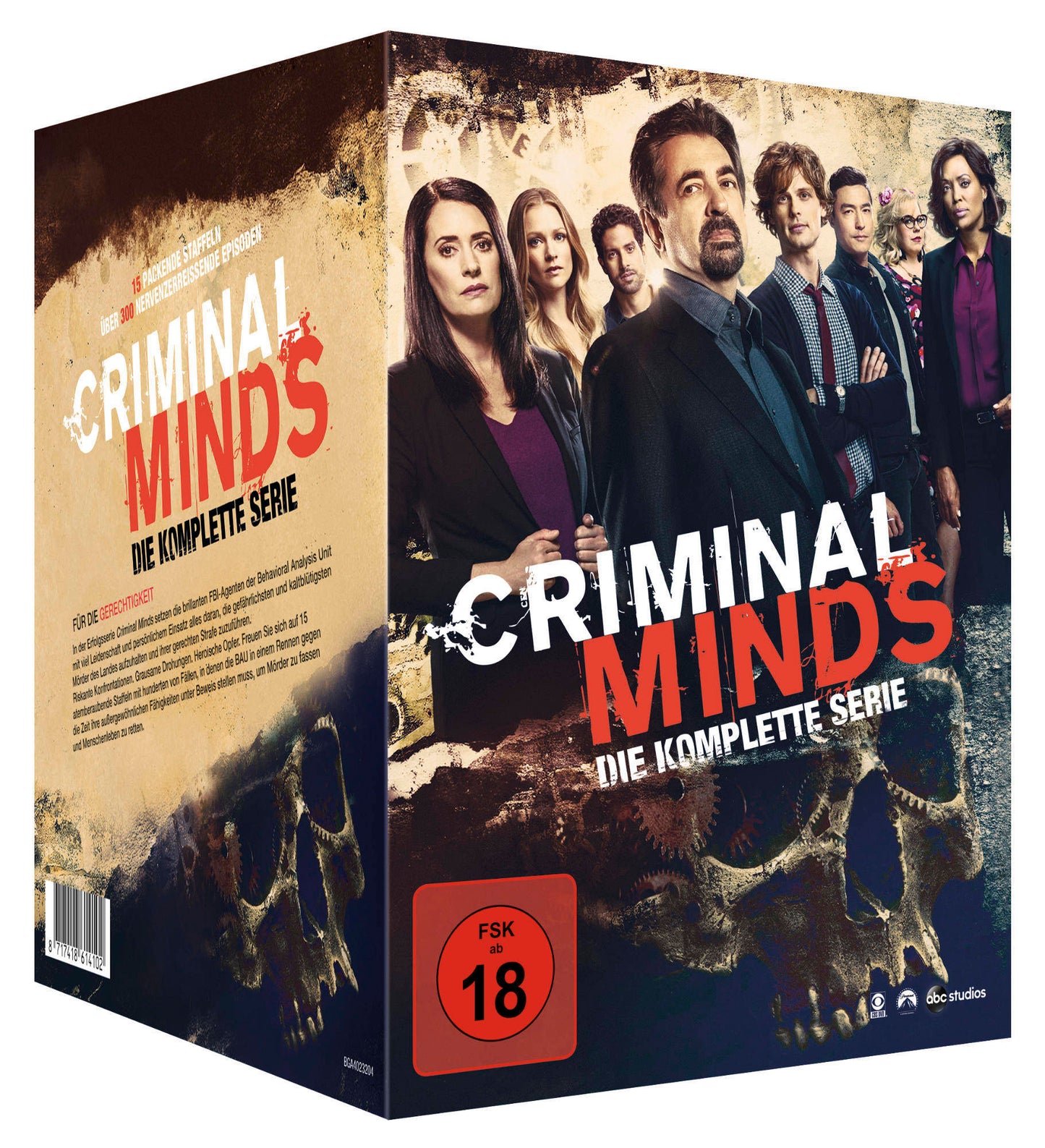 Criminal Minds - Staffel 1-15 (Komplettbox)