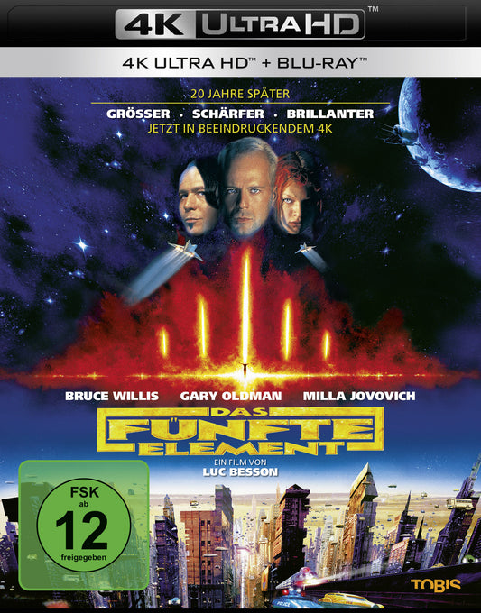 Das fünfte Element (Remastered 2017) 4K UHD + Blu-ray