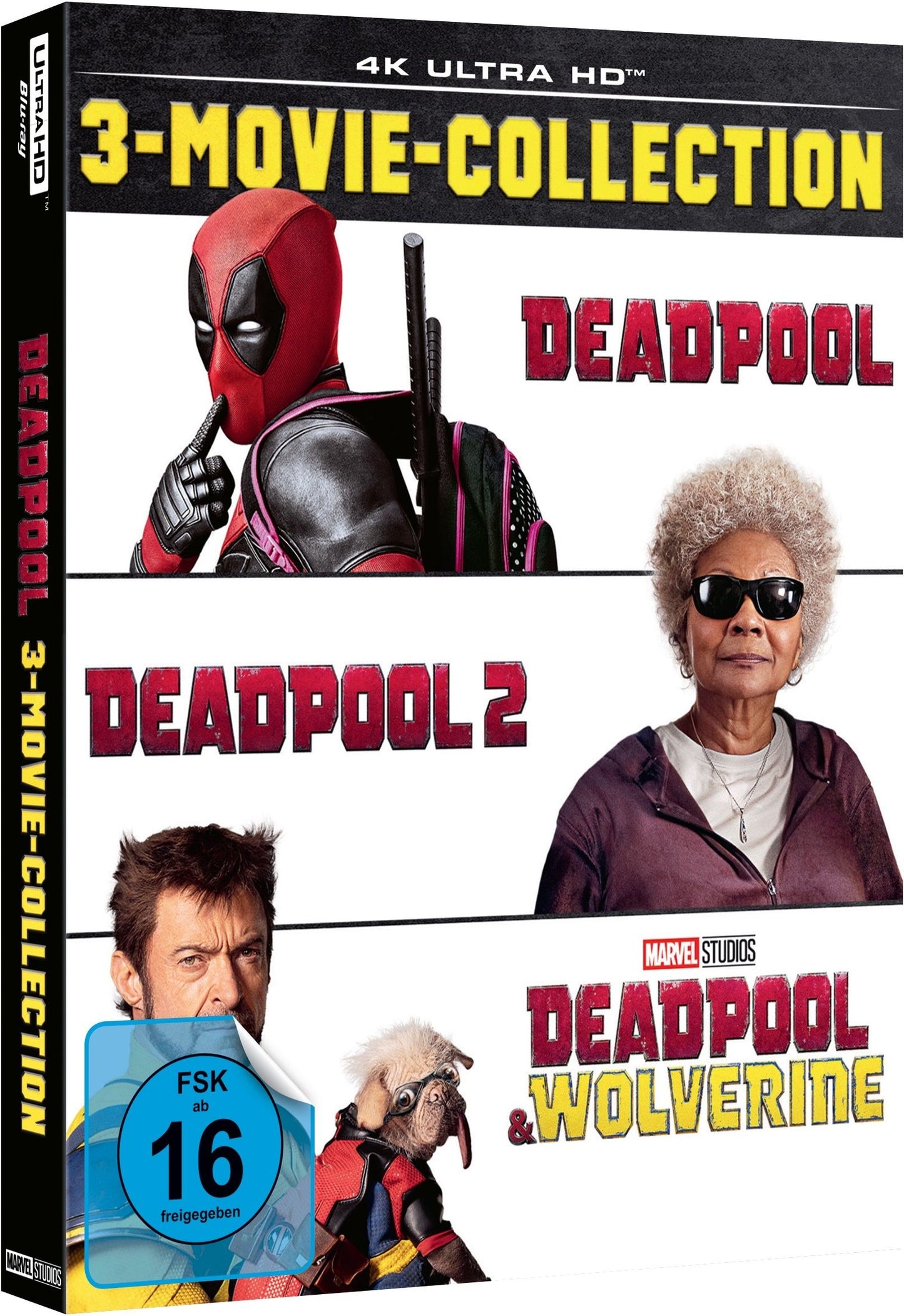 Deadpool 3-Movie-Collection 4K UHD + Blu-ray