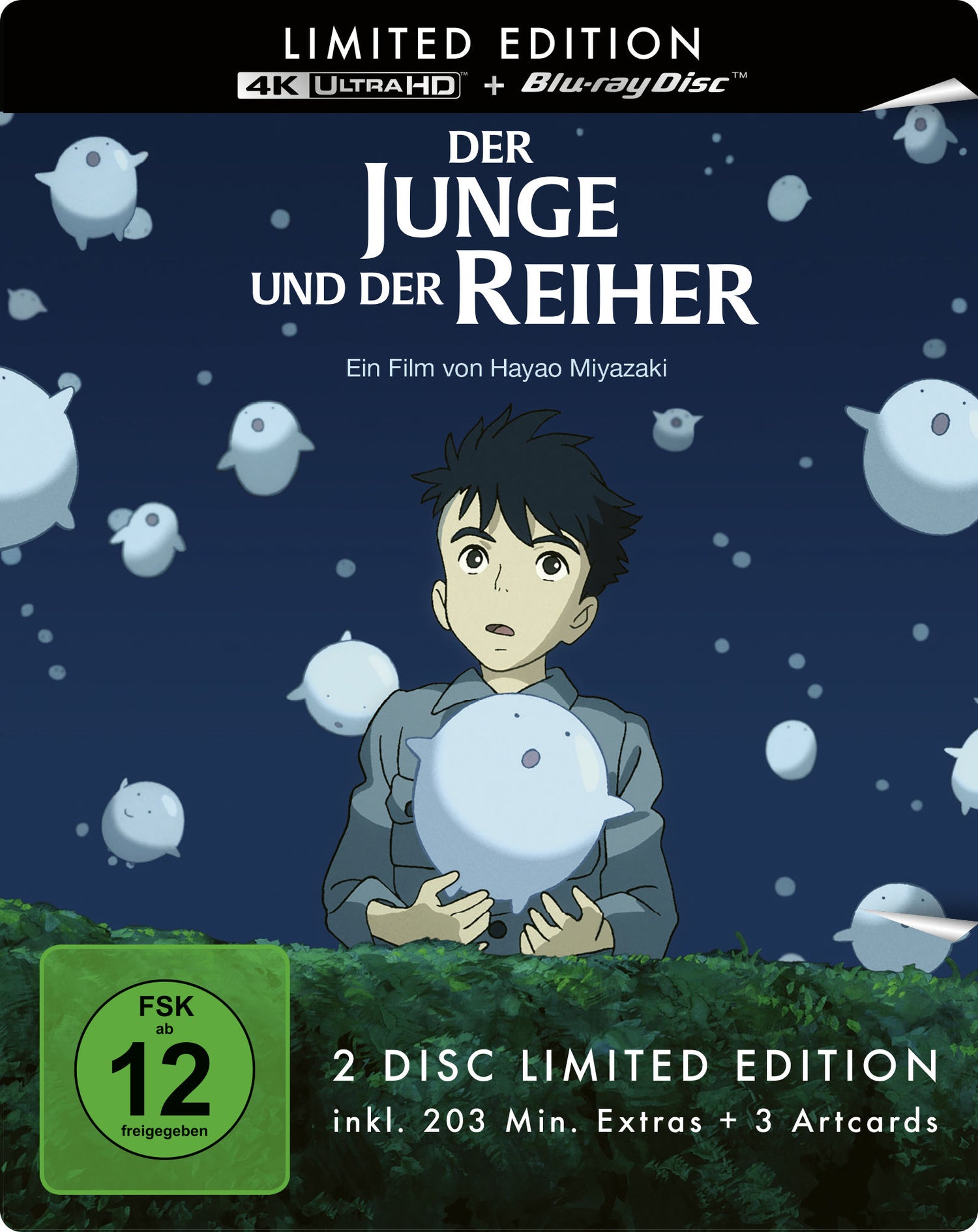 Der Junge und der Reiher 4K UHD + Blu-ray (Limited Steelbook Edition) 4K UHD