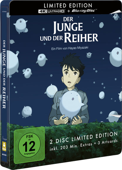 Der Junge und der Reiher 4K UHD + Blu-ray (Limited Steelbook Edition)