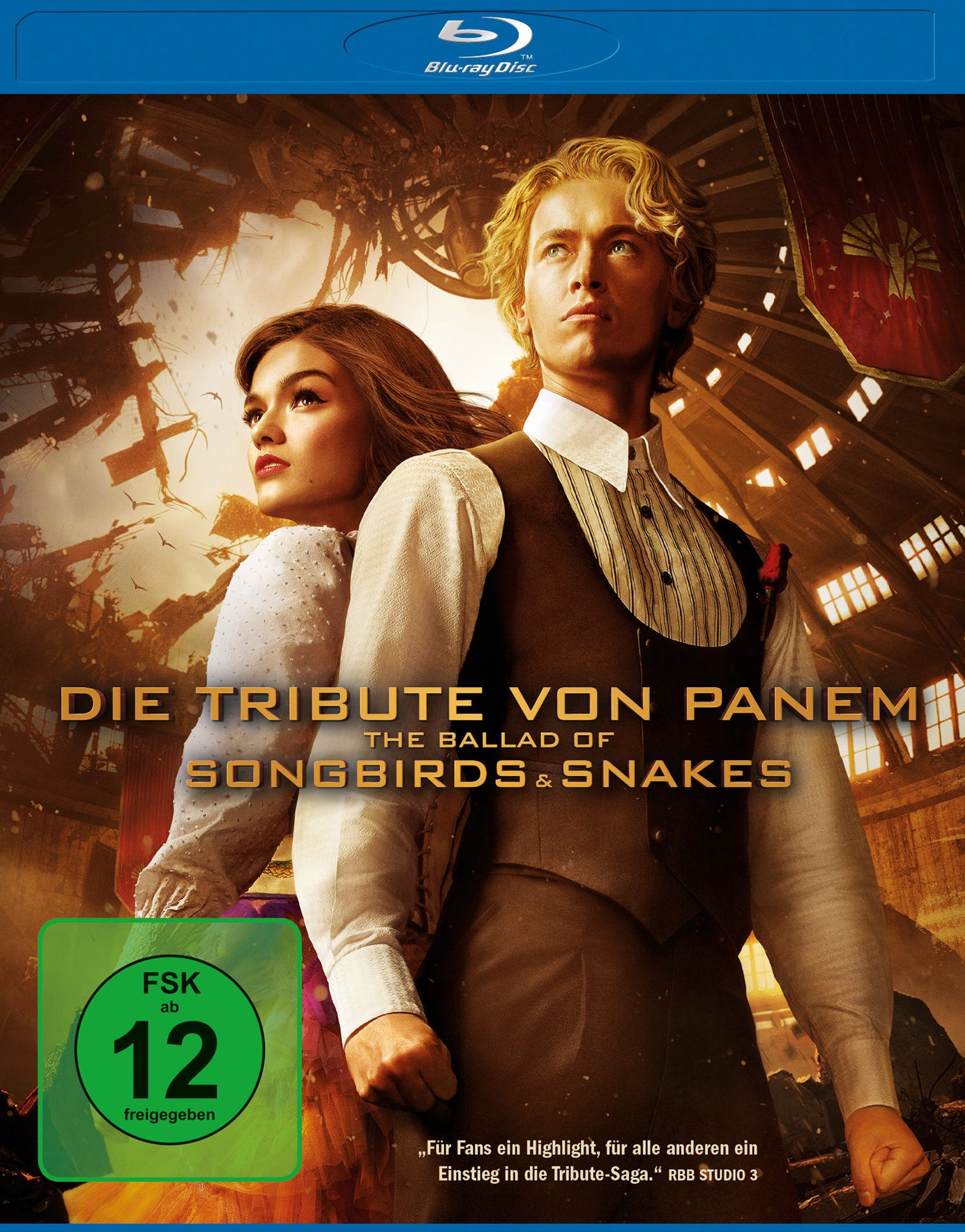 Die Tribute von Panem - The Ballad Of Songbirds And Snakes Blu-ray