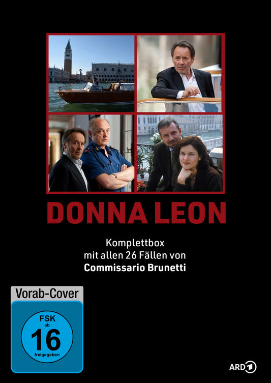 Donna Leon: Commissario Brunetti - Komplettbox (26 Filme)