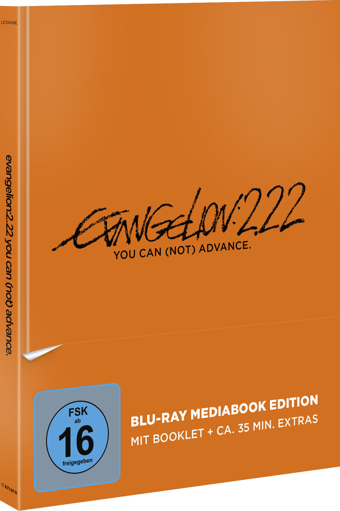 Evangelion: 2.22 You Can (Not) Advance Blu-ray (Mediabook SE)