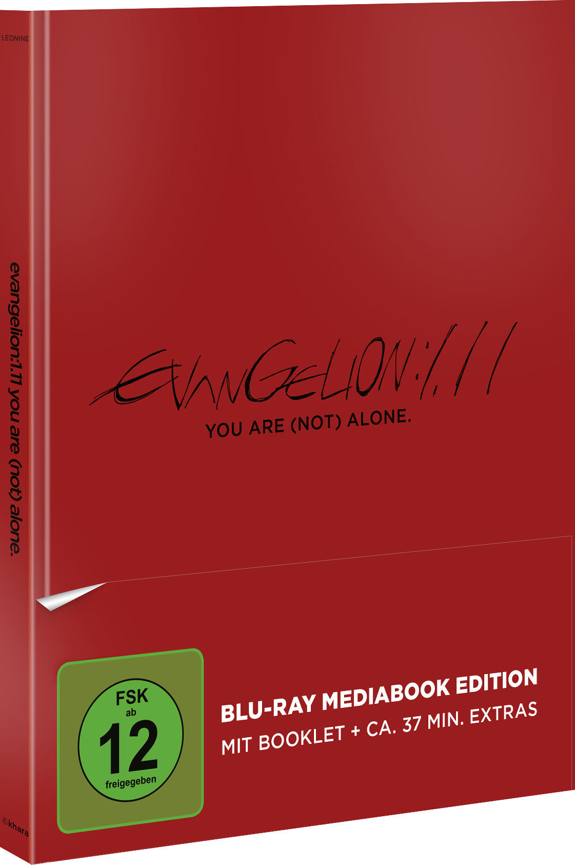 Evangelion: 1.11 You Are (Not) Alone Blu-ray (Mediabook SE)